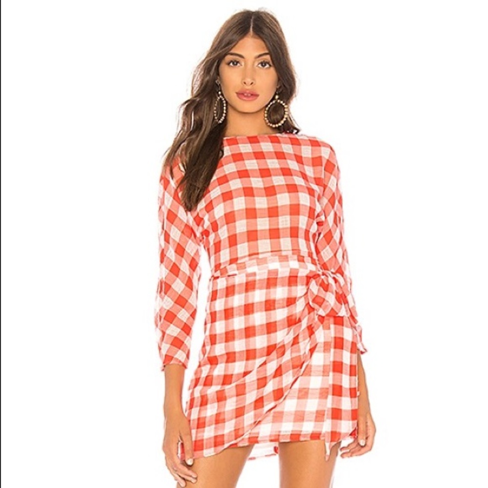 Lovers + Friends Seth Gingham Mini